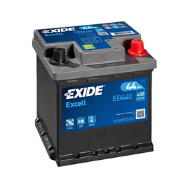 12V 44Ah Exide Excell Standard R+